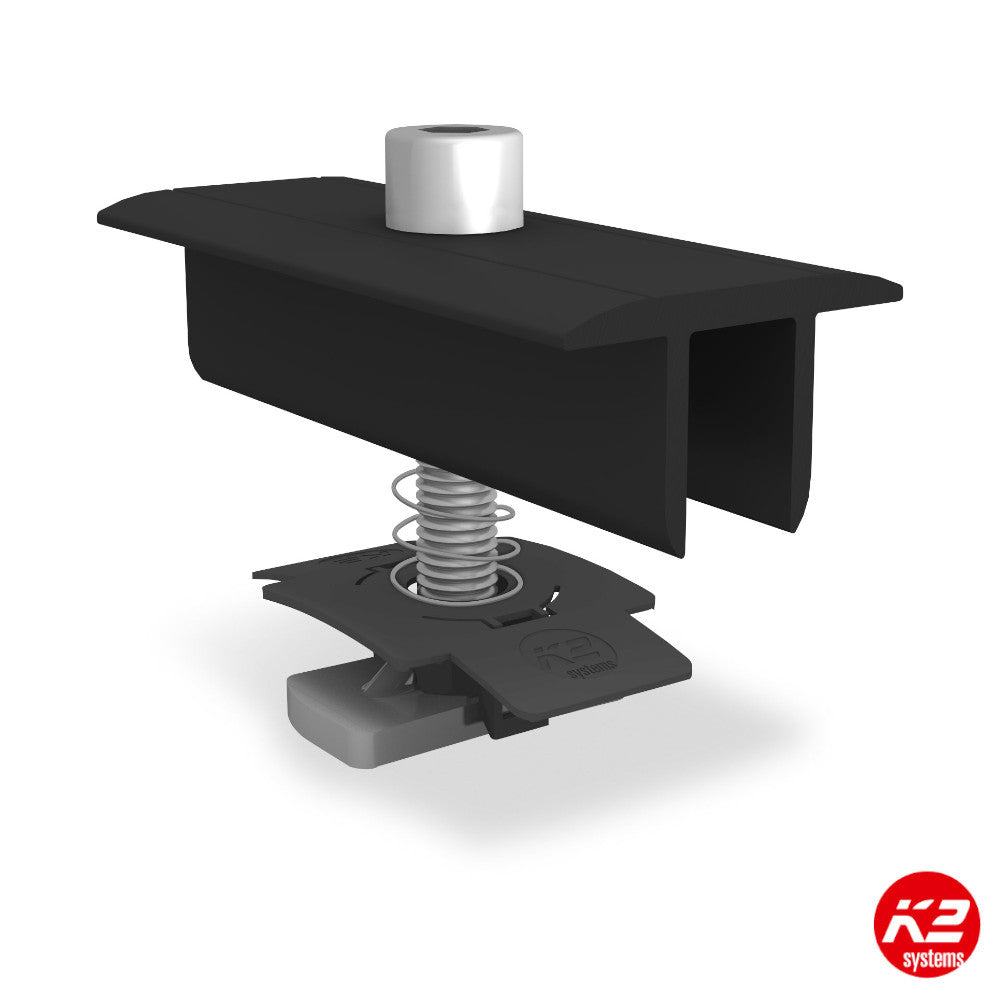 K2 Mid Clamp XS Set Black 34-38mm