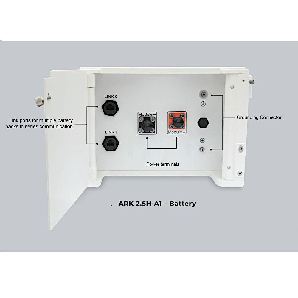 Growatt ARK 2.5H-A1 High Voltage Battery for ARK XH/HV Systems – 2.56 kWh