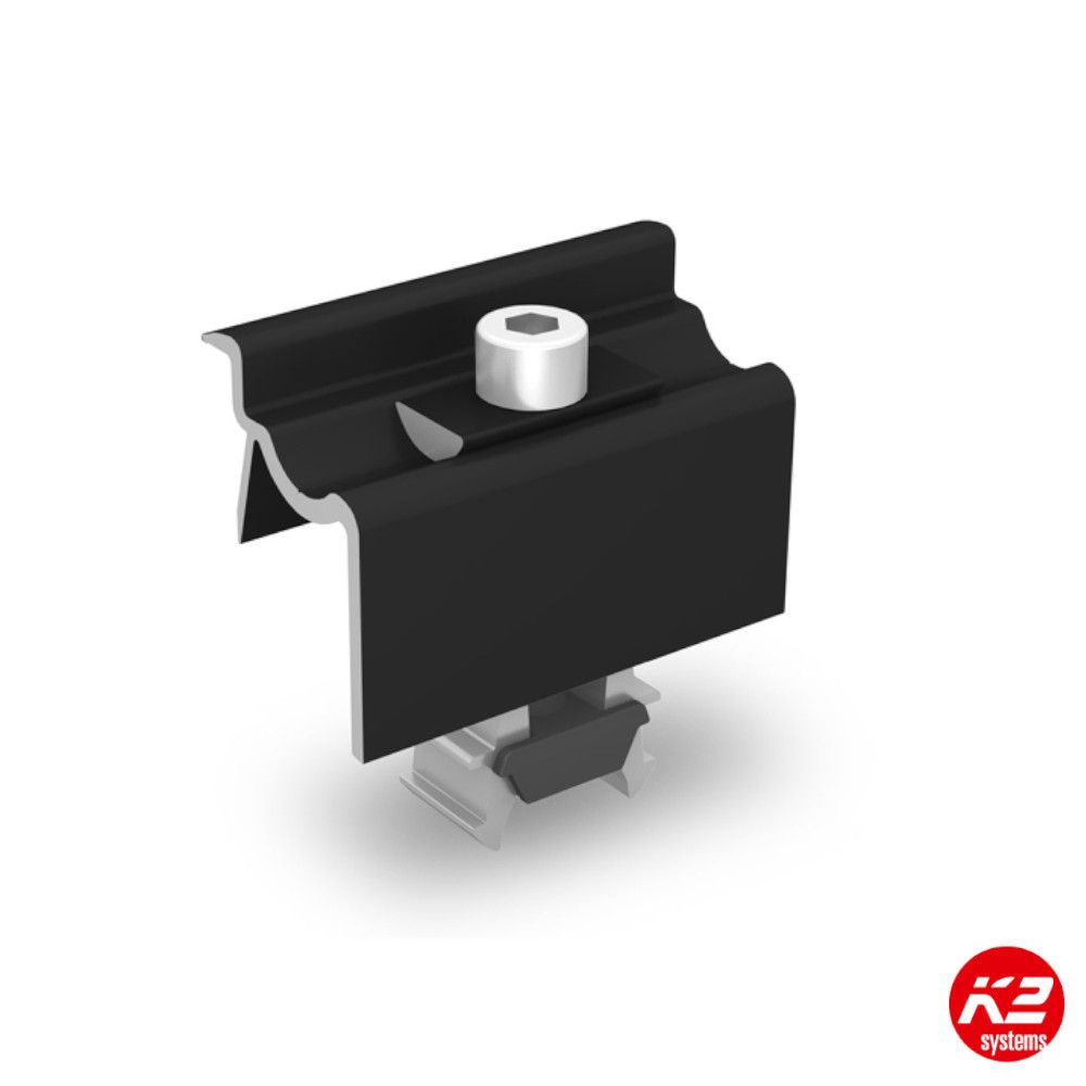 K2 Universal End Clamp One BLACK 30-42mm