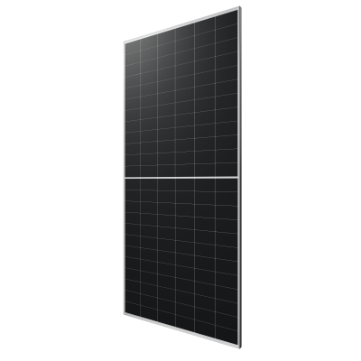 LONGi Solar 650W Hi-MoX10 Dual Glass HPBC + N-type Mono Solar Module – Silver Frame/Bi-Facial