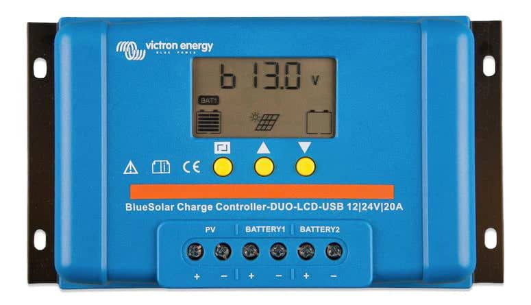 BlueSolar PWM DUO-LCD&USB 12/24V-20A