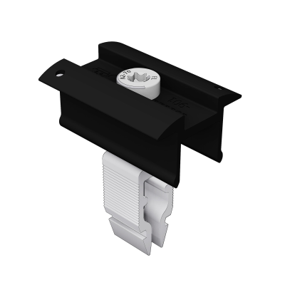 Schletter Middle Clamp Rapid16 30-40mm - Black Anodized