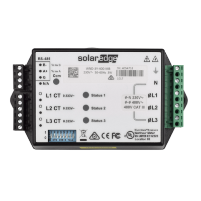 SolarEdge 230/400V Energy Meter with Modbus Connection