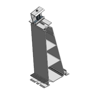 VDV Aluminium Rear Foot ValkPro+ P10° Side