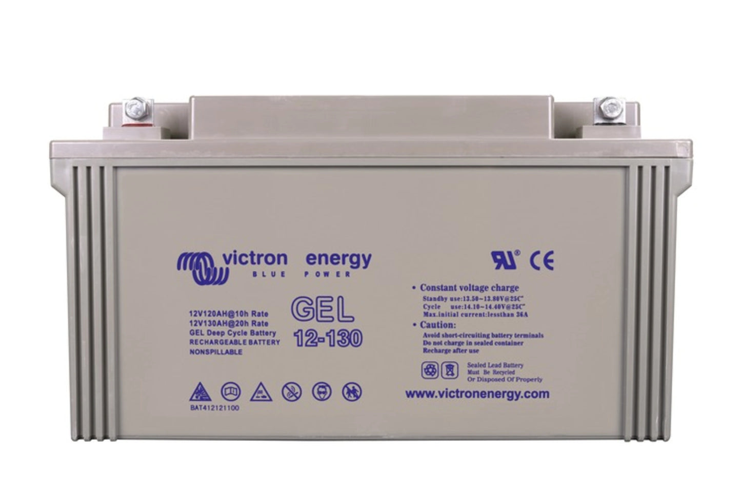 Victron Energy 12V/130Ah Gel Deep Cycle Battery