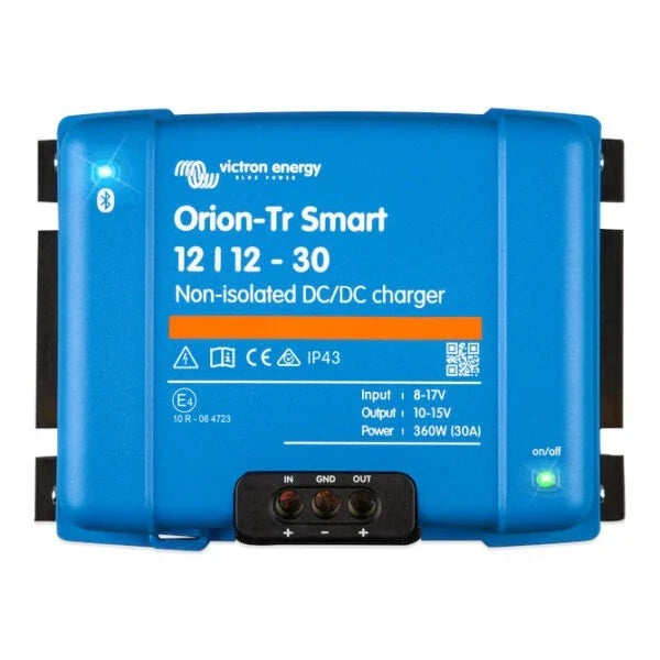 Victron Energy Orion-Tr Smart 12/12-30A (360W) Non Isolated DC-DC Charger