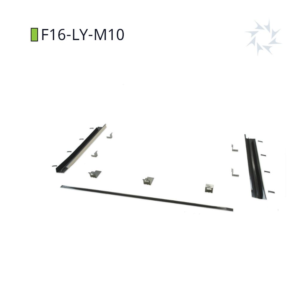 Viridian Fusion M10 Landscape Roofing Kit, Row Configuration