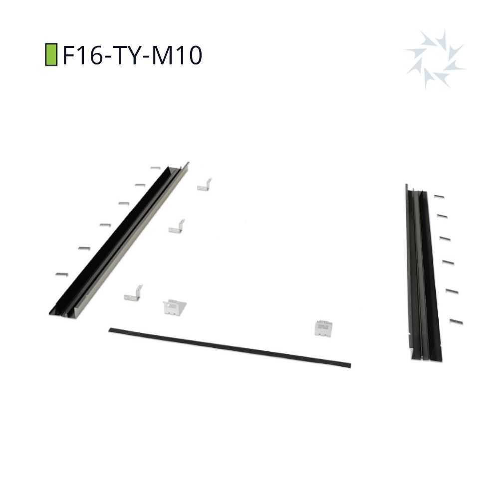 Viridian Fusion M10 Portrait Roofing Kit, Row Configuration