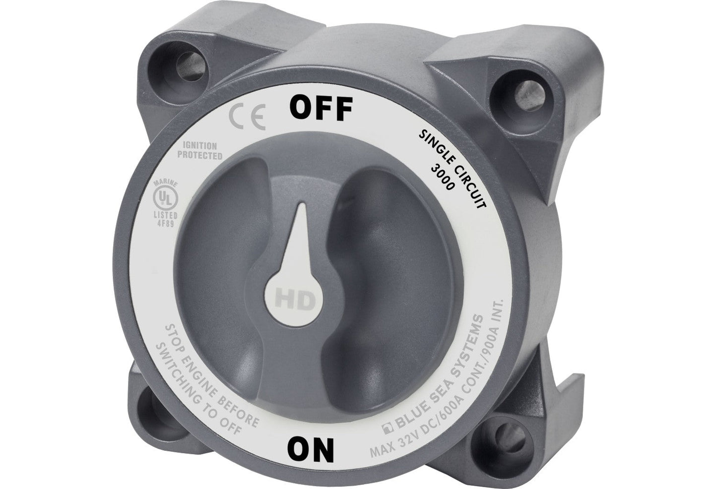 Blue Sea 600A Switch ‚ Heavy Duty On/Off Switch