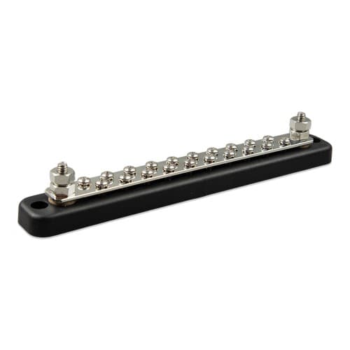 Victron Energy Busbar 150A 2P with 20 screws + cover