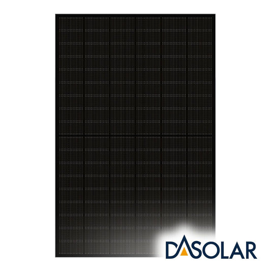 DAS Solar 435W N-Type Bifacial, Dual Glass, All Black