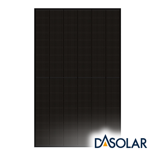 DAS Solar 440W N-Type TOPCon Bifacial, Dual Glass, All Black