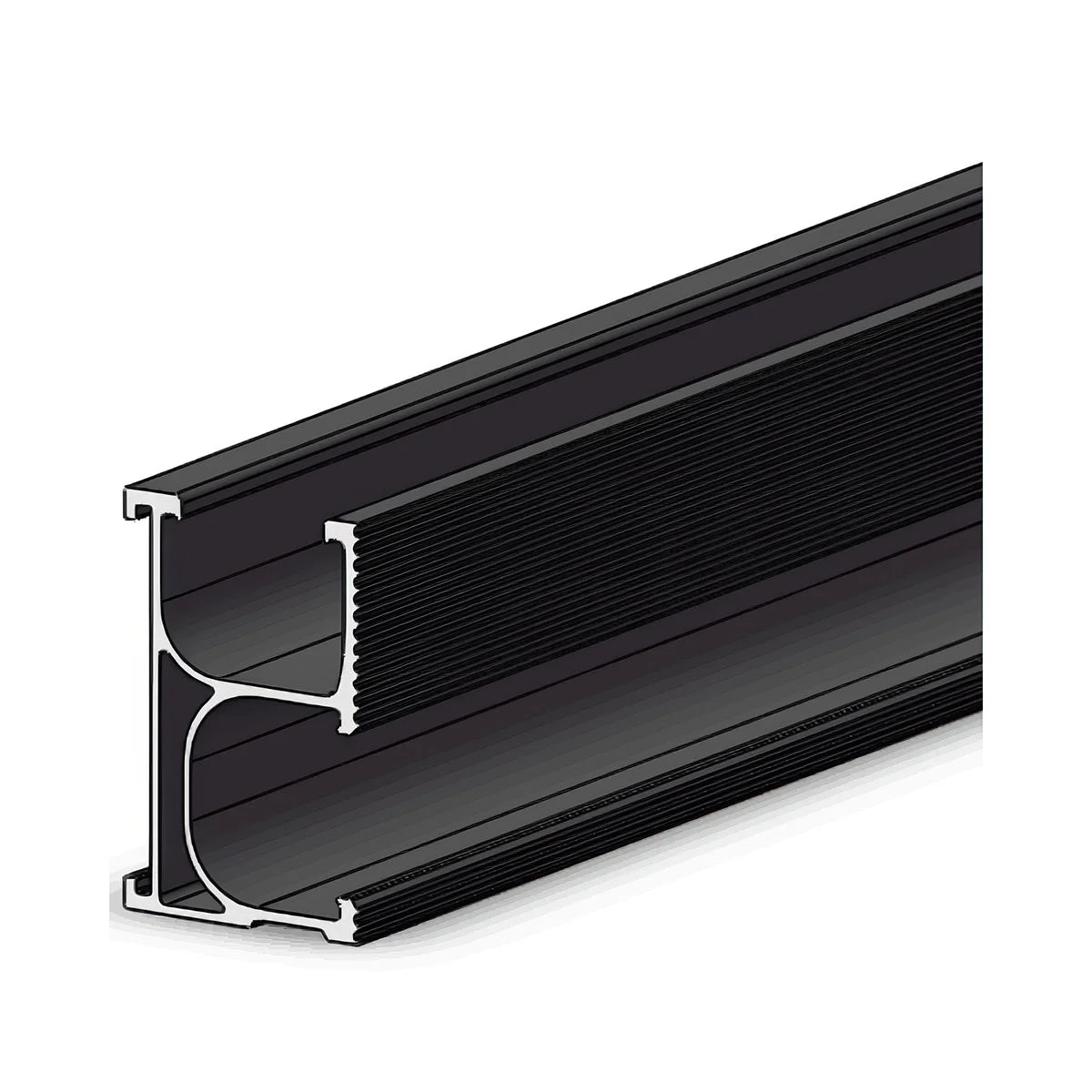 Fastensol 3550mm Black Rail