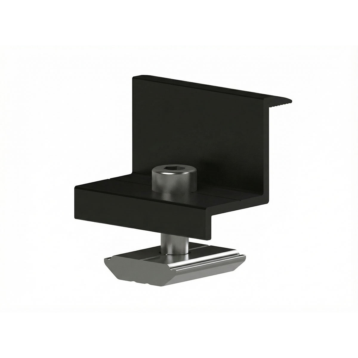 Fastensol Black End Clamp (40mm)