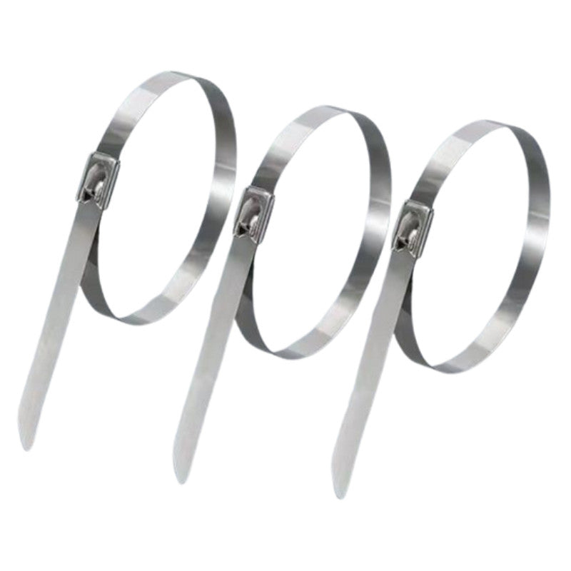 Fastensol Metal Cable Ties Pack of 100