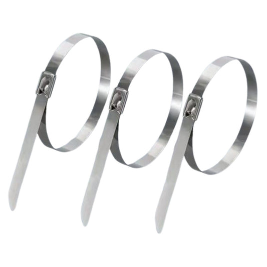 Fastensol Metal Cable Ties Pack of 100