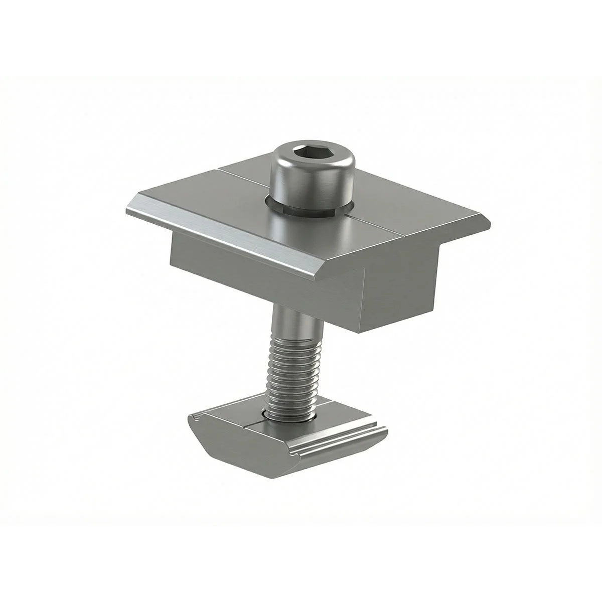 Fastensol Silver Mid Clamp (30mm)