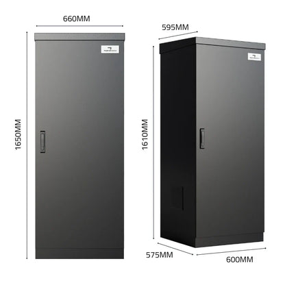 Fogstar Energy 48V 20.48kWh IP56 Outdoor Battery System and Cabinet