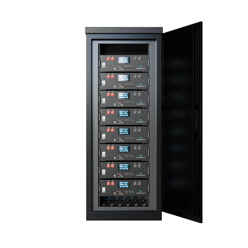 Fogstar Energy 48V 40.96kWh IP56 Outdoor Battery System and Cabinet