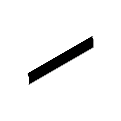 GSE Lateral Flashing - Universal - 1290mm - Black