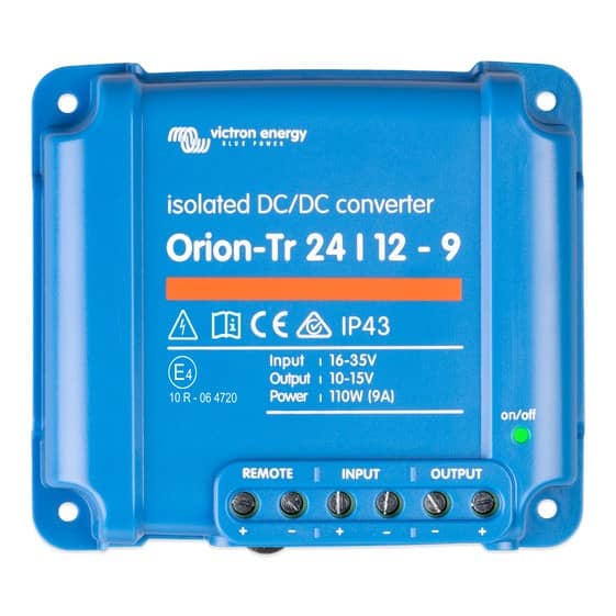 Orion-Tr 24/12-9A (110W) Isolated DC-DC converter Retail