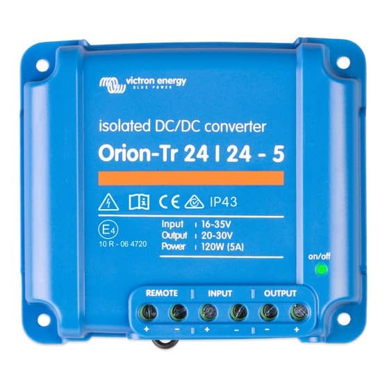 Orion-Tr 24/24-5A (120W) Isolated DC-DC converter Retail