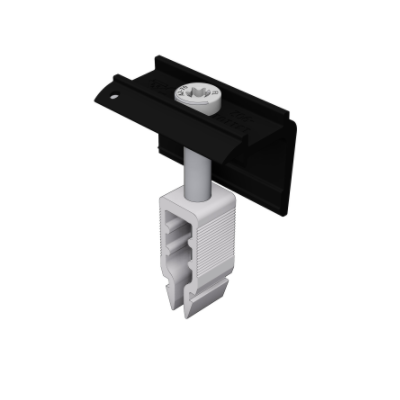 Schletter End Clamp Rapid16 30-40mm - Black Anodized