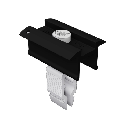 Schletter End Clamp Rapid16 40-50mm - Black Anodized