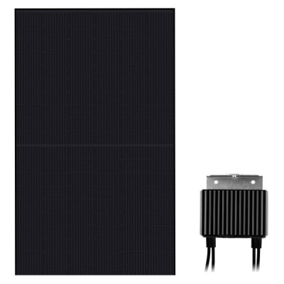 SolarEdge 370W Half Cut PERC Mono Solar Module with Built in Optimiser - Full Black