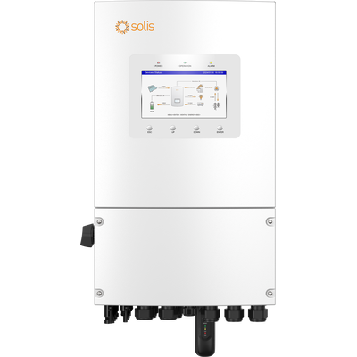 Solis S6 10kW 1 Phase Hybrid Inverter with DC - 2 MPPT for LV Batteries (21A)