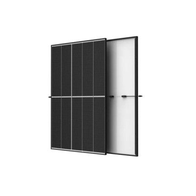 Trinasolar 465W Vertex S+ Shield Duel Glass N-Type i-TOPCon Solar Module - Black Frame/White Backsheet