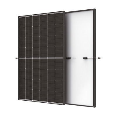 Trinasolar 465W Vertex S+ Dual Glass N-type iTOPCon Solar Module - Black Frame/White Backsheet