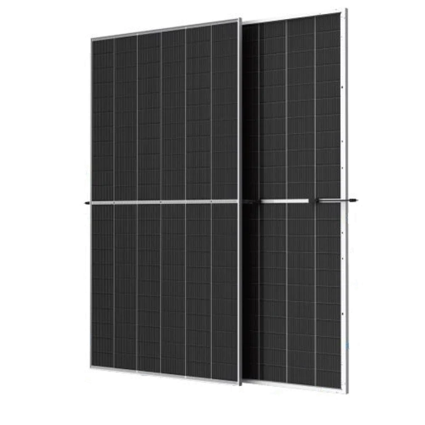Trinasolar 720W Vertex S+ Dual Glass N-type i-TOPCon Solar Module - Silver Frame Transparent BiFacial