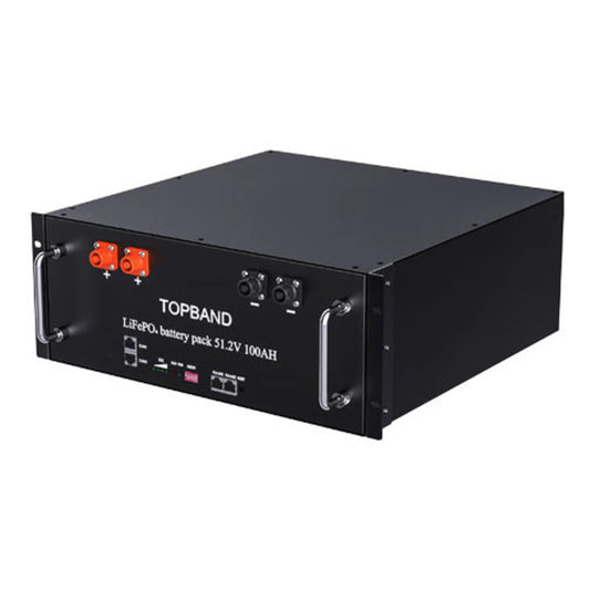 Topband Rack Mount 51.2V 100Ah Residential Lithium Battery
