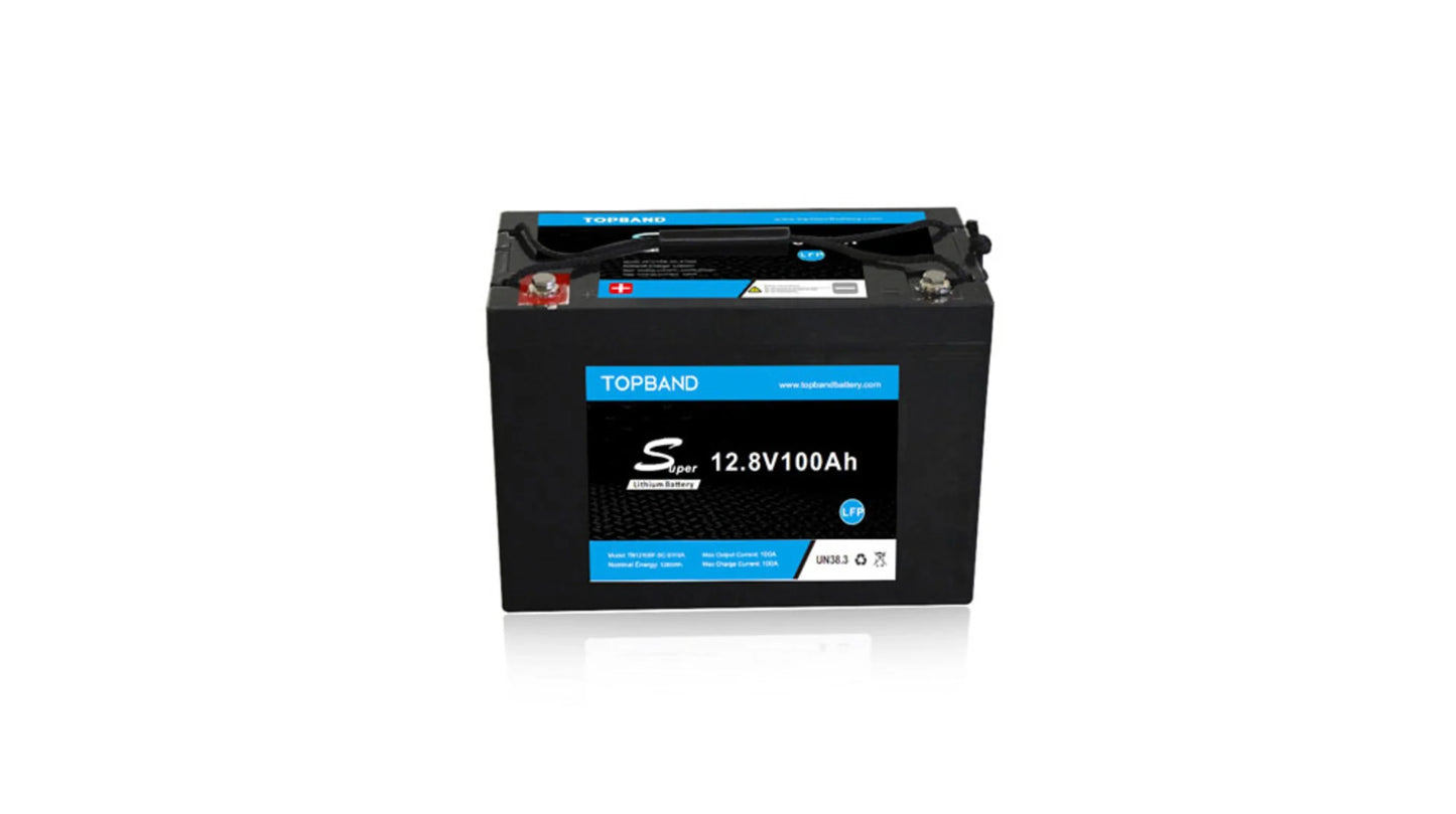 Topband S Series 12V 100Ah Lithium Battery