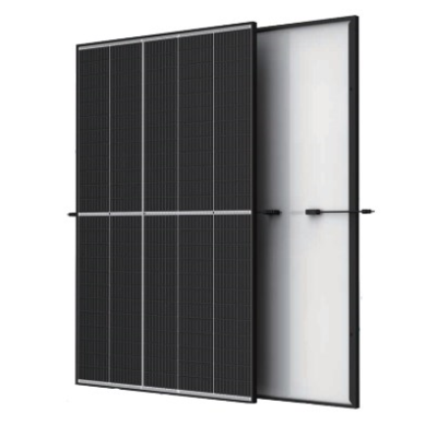 Trina Solar 440W Vertex-S+ Dual Glass Mono Solar Module - Black Frame/White Backsheet
