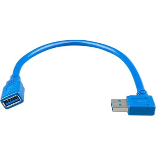 Victron Energy USB extension cable 0.3m one side right angle