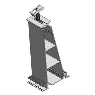 VDV Aluminium Rear Foot ValkPro+ P10° Middle