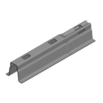 VDV Galvanised Roof Carrier L=1200x1.5mm + Coupling 87mm