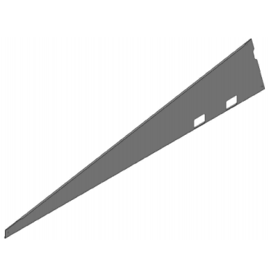 VDV Galvanised Side Plate ValkPro+ P10° (Left)