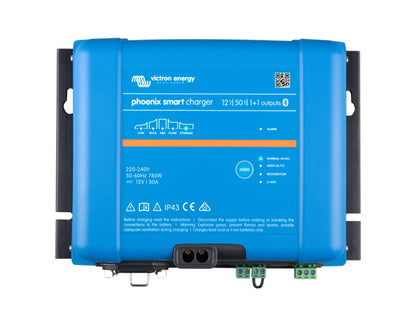 Victron Energy Smart IP43 Charger 12/50 (1+1) 120-240V PSC125051095