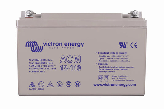 Victron Energy 12V/110Ah AGM Deep Cycle Battery