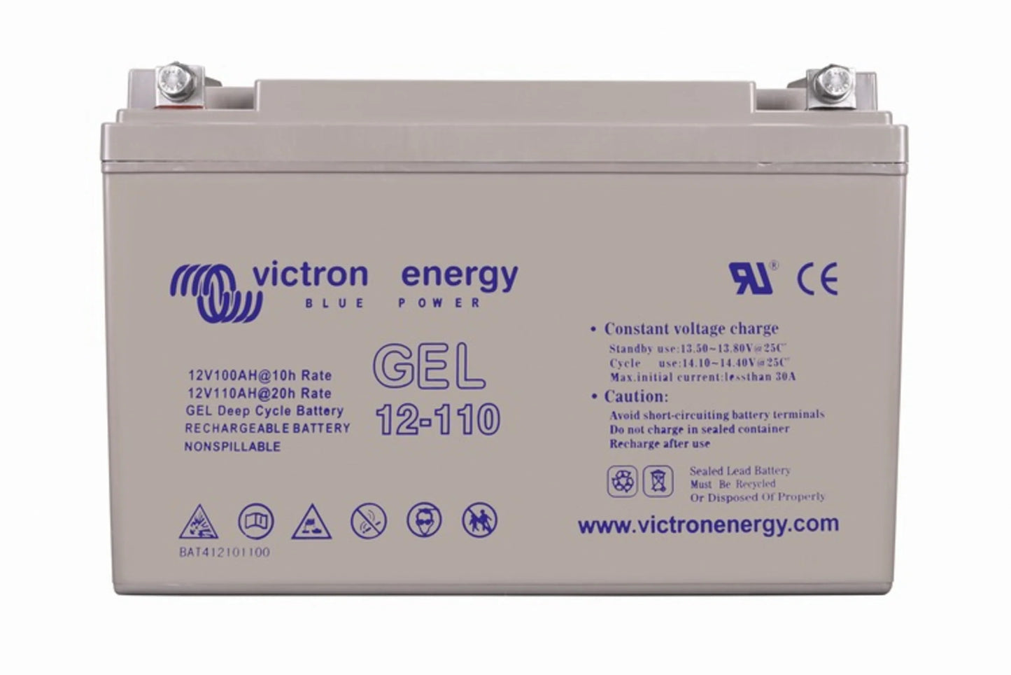 Victron Energy 12V/110Ah Gel Deep Cycle Battery