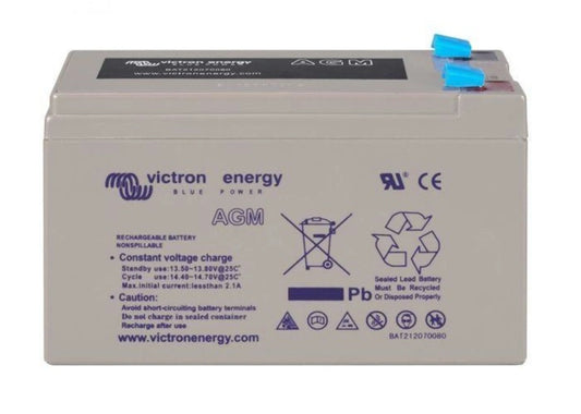 Victron Energy 12V/15Ah AGM Super Cycle Battery (Faston-tab 6.3x0.8mm)