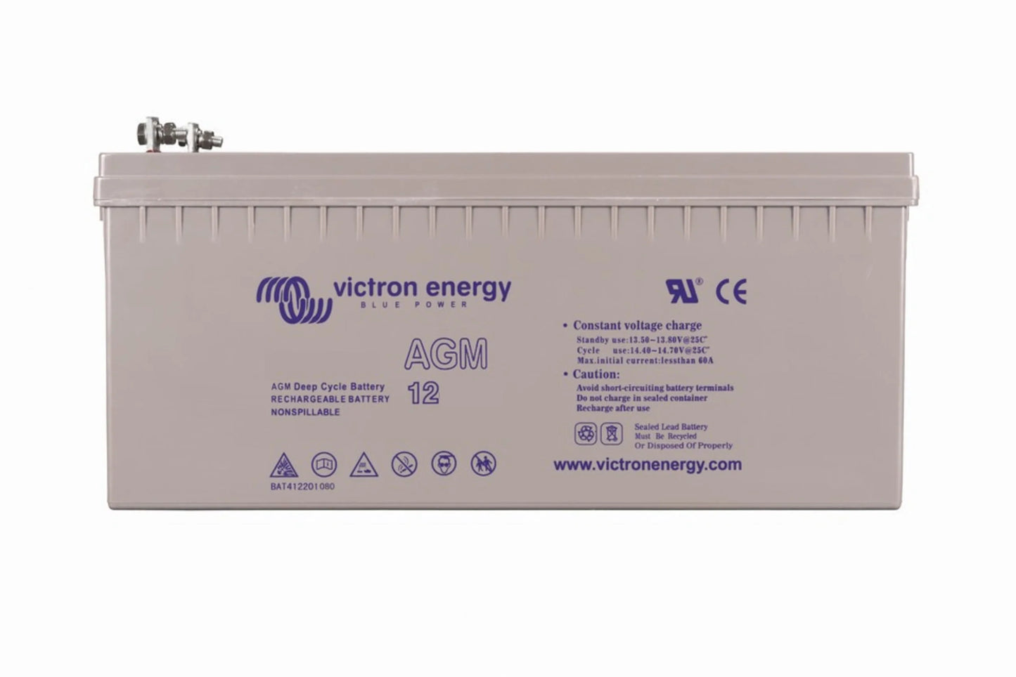 Victron Energy 12V/240Ah AGM Deep Cycle Battery (M8)