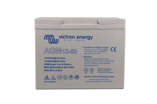 Victron Energy 12V/60Ah AGM Deep Cycle Battery