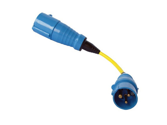 Victron Energy Adapter Cord 16A to 32A/250V ‚ CEE Plug 16A/CEE Coupling 32A (SHP307700280)