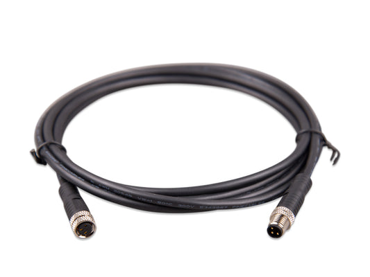 Victron Energy M8 circular connector Male/Female 3 pole cable 1m (bag of 2) ASS030560100