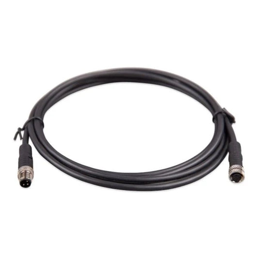 Victron Energy M8 circular connector Male/Female 3 pole cable 2m (bag of 2) ASS030560200