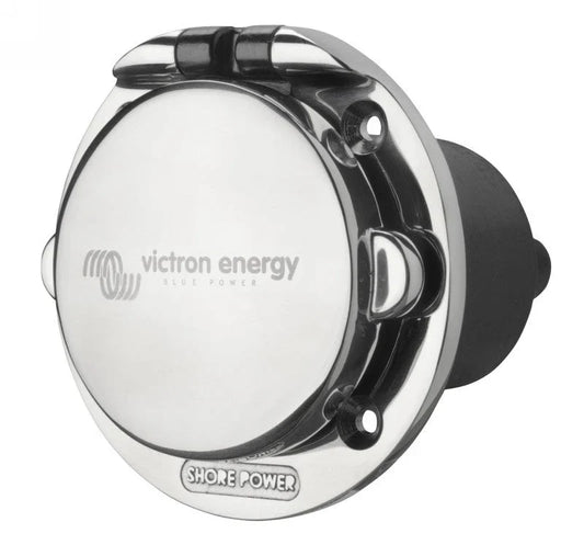 Victron Energy Power Inlet stainless with cover 16A (2p/3w) ‚ SHP301602000